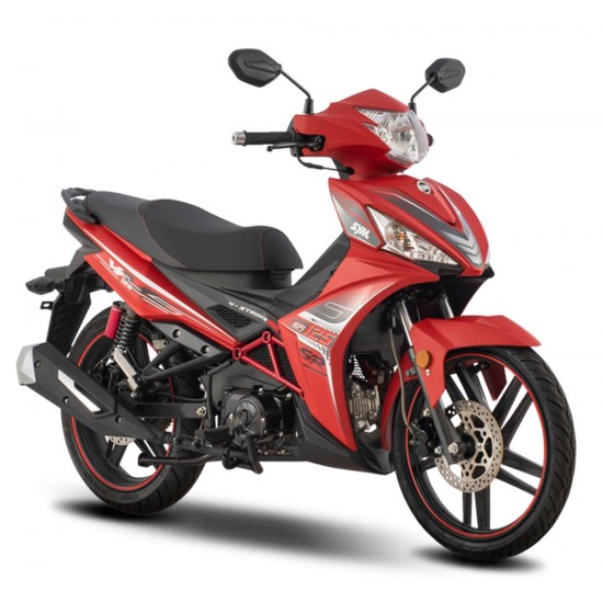 SYM VF125 EURO 5 ΚΟΚΚΙΝΟ ΚΑΙΝΟΥΡΙΑ ΜΟΤΟ